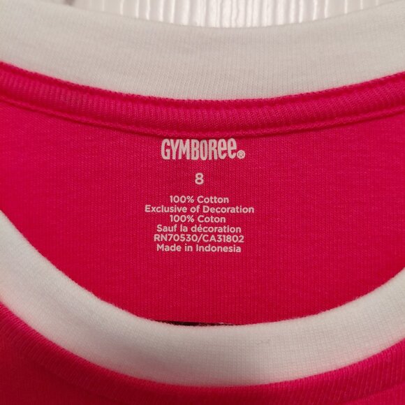 Kids' Pink Pony Rhinestones 100% Cotton Long Sleeve Top Size 8 - Picture 4 of 5